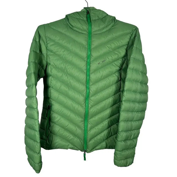 Skhoop The Lisa Jacket Down Filled Green Coat  Large - Picture 1 of 13